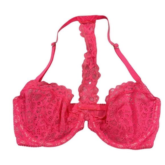 Victoria Secret Dream Angel Lace Bra Size 32D - Picture 1 of 6